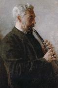 The Oboe player, Thomas Eakins